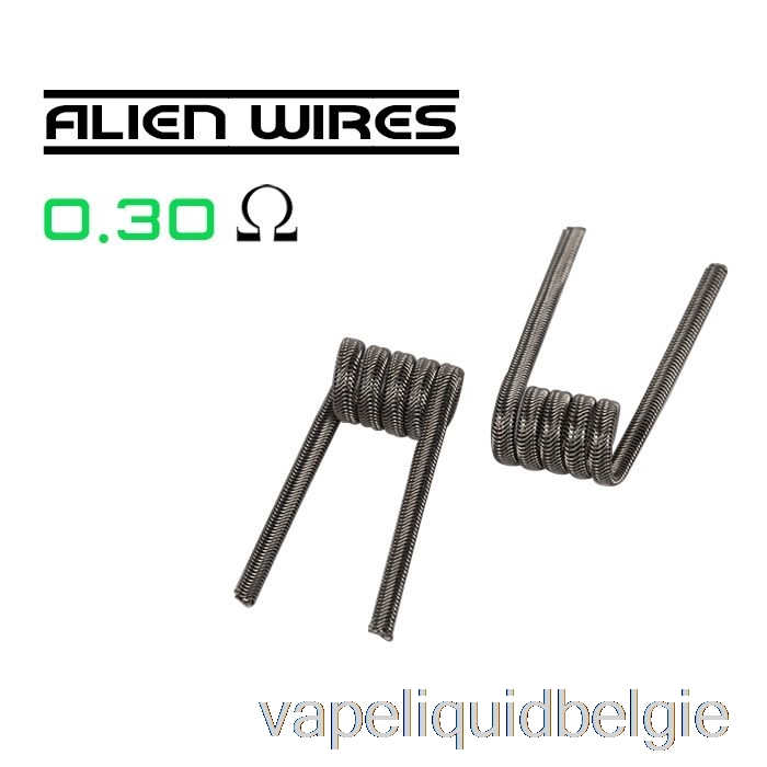 Vape België Wotofo Comp Wire - Voorgebouwde Spoelen 0.3ohm Alien - Verpakking Van 10